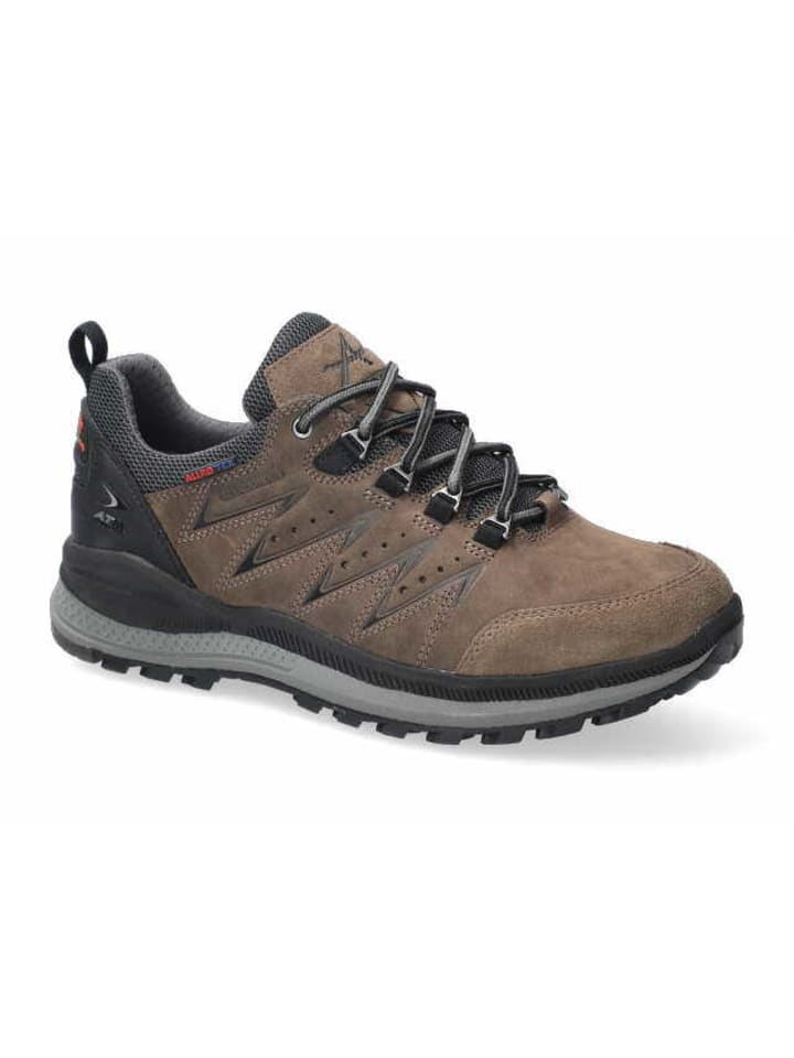 Sportlicher Schnürschuh in beige