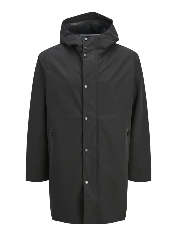 Regenmantel in Black