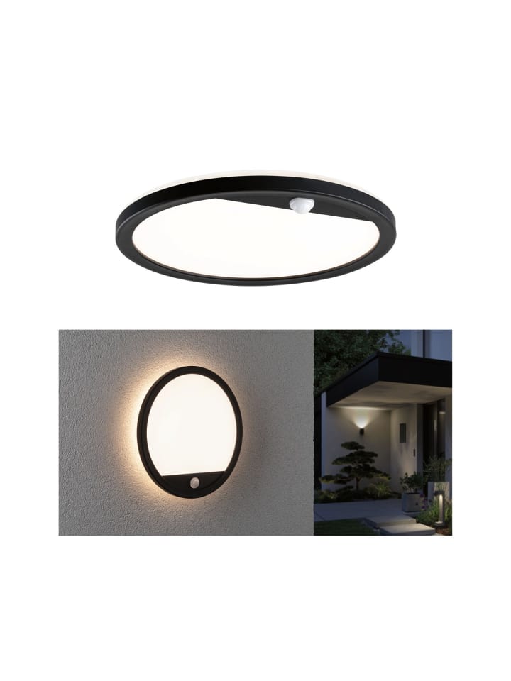 LED Außenpanel Lamina Dämmerungsgesteuerter Bewegungsmelder (IR) seewasserresis