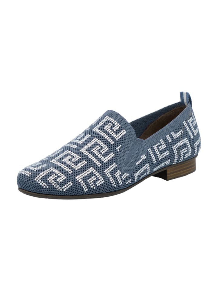 Hochfront Slipper in Blau