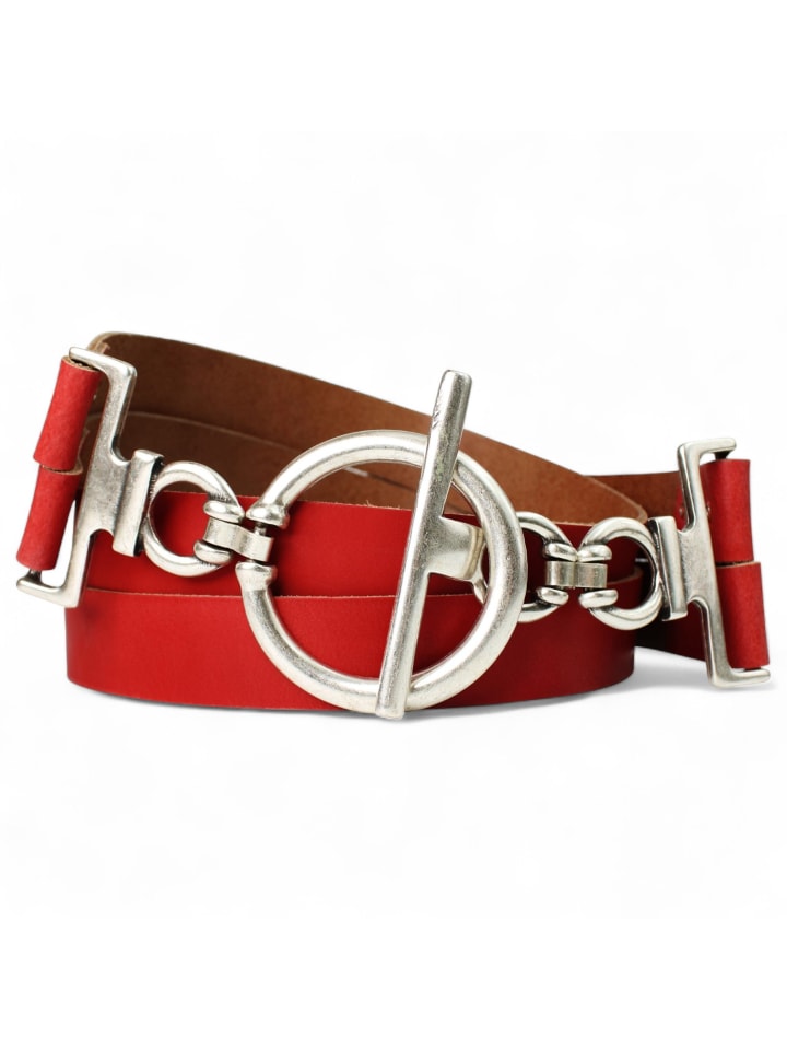 Damen Taillengürtel in Rot