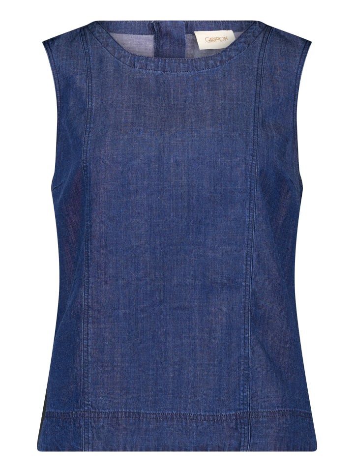 Bluse in denim