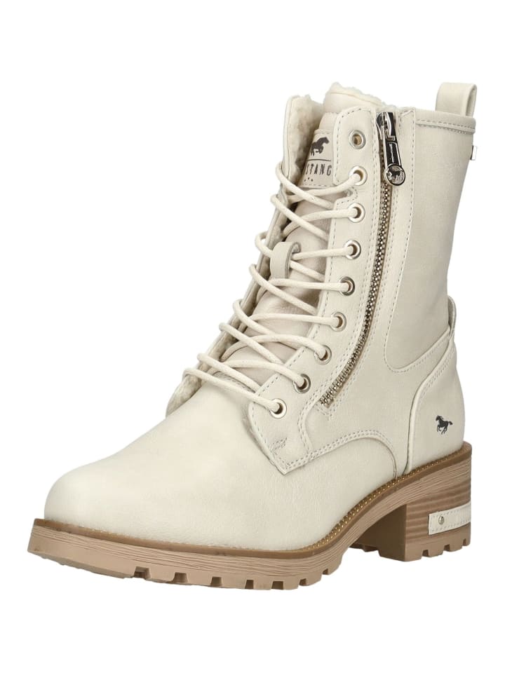 Stiefelette Ivory