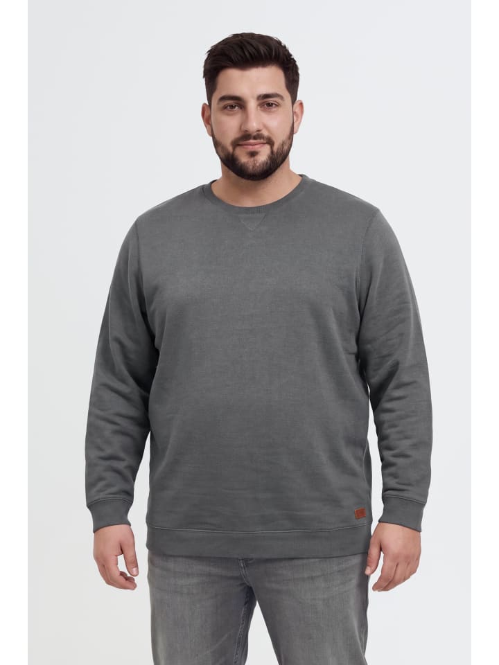 Sweatshirt BHAlex Big & Tall in Grau
