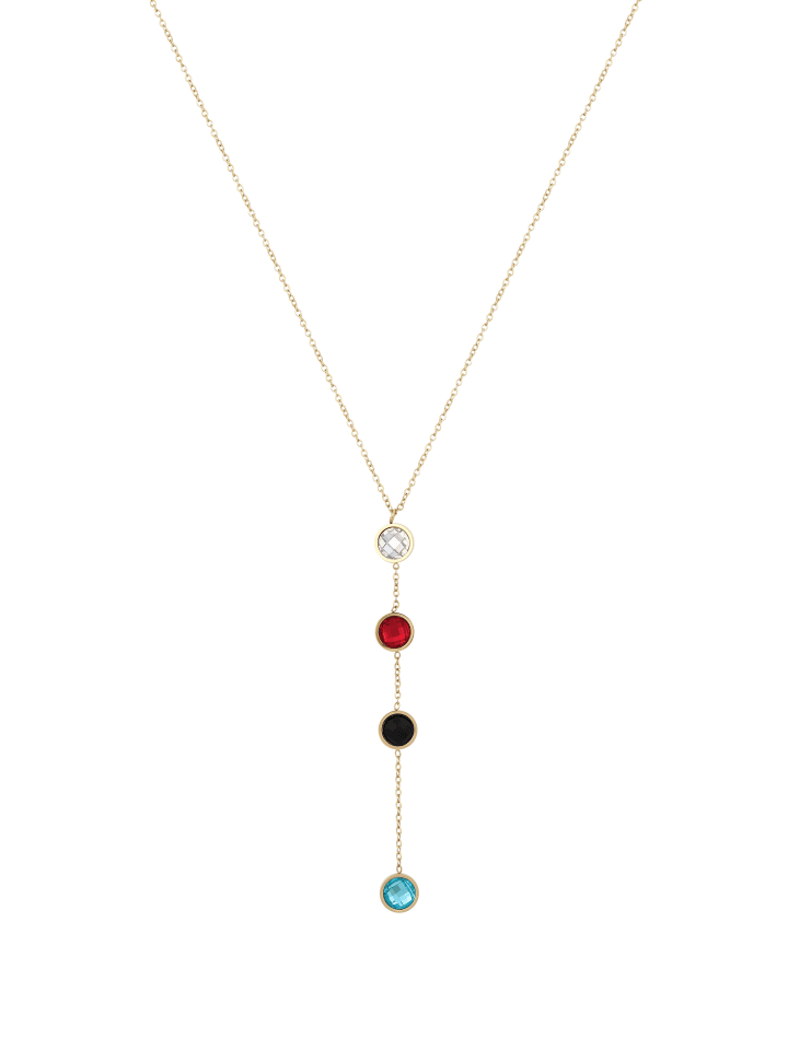 Women Necklace in GOLD_MULTICOLOR