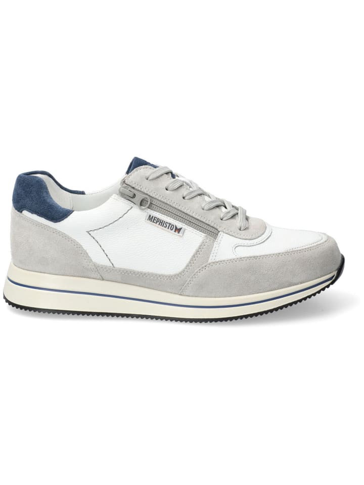 Sportlicher Schnürschuh in grau
