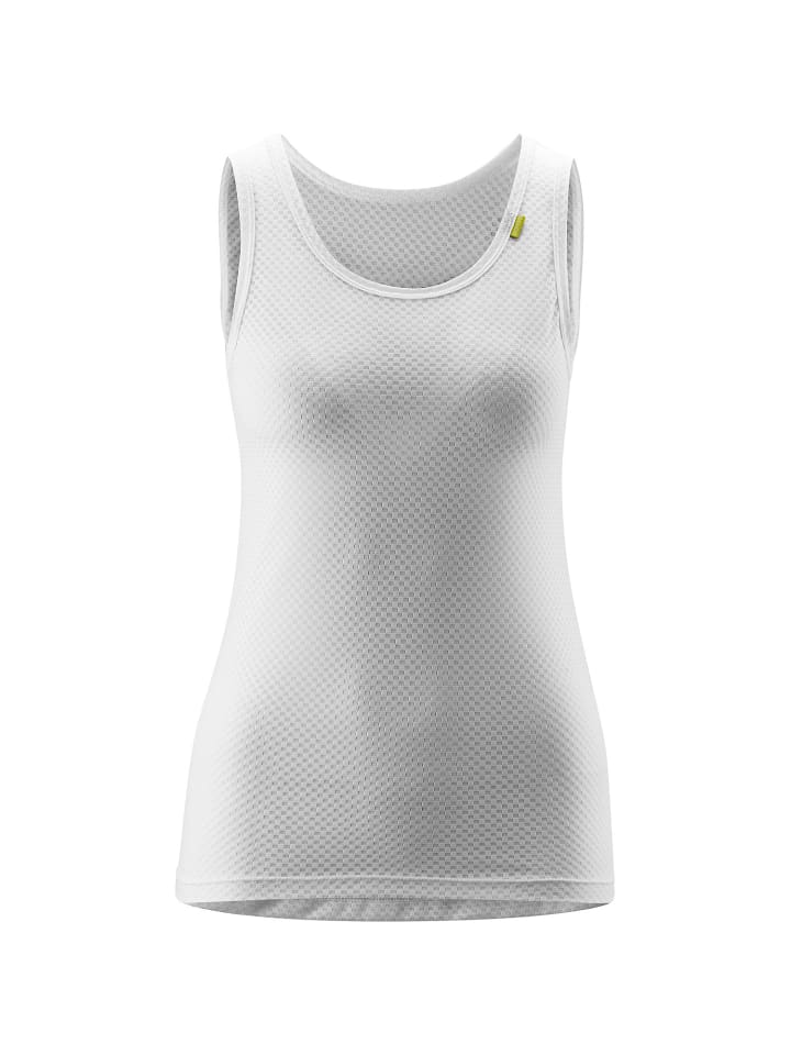 Unterhemd Base Shirt Sleeveless W in Weiß