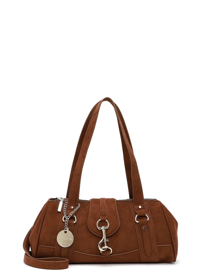 Shopper TAS Marina Suede in cognac