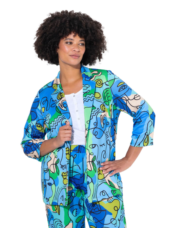 Blazer in helltürkis