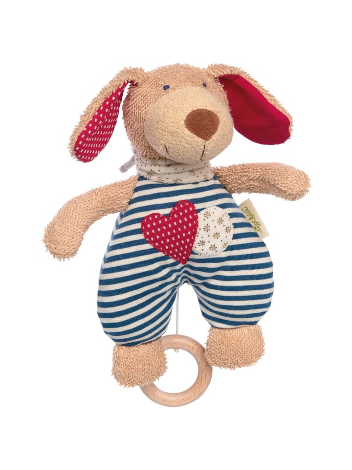 Gipsy Spieluhr Blau | Plüschtier Mit Musik, Ohne Batterie | Für Babys & Kinder, Ca. 34 Cm