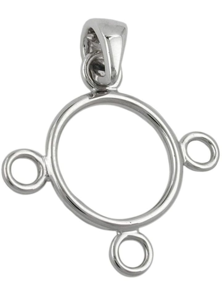 Anhänger 21mm Silber 925 in silber