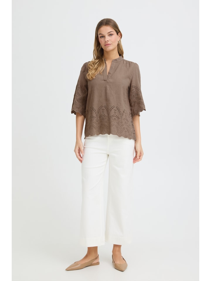 Kurzarm-Bluse FRRAE Regular fit in MOUNTAIN TRAIL