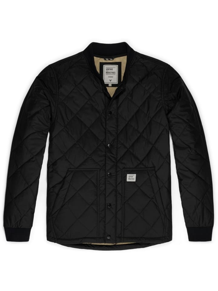 Steppjacke in Schwarz