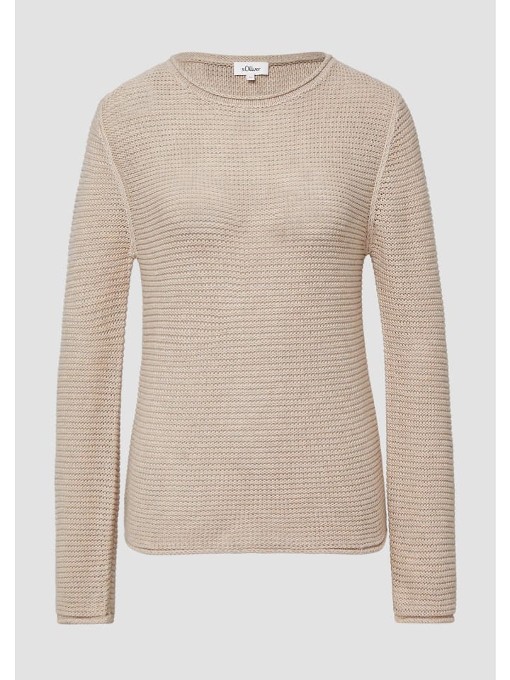 Strickpullover in 81W8_beige