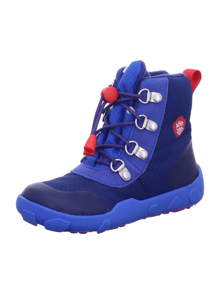 Stiefel Kinder Winterstiefel Vegan Discovy Wal in Blau