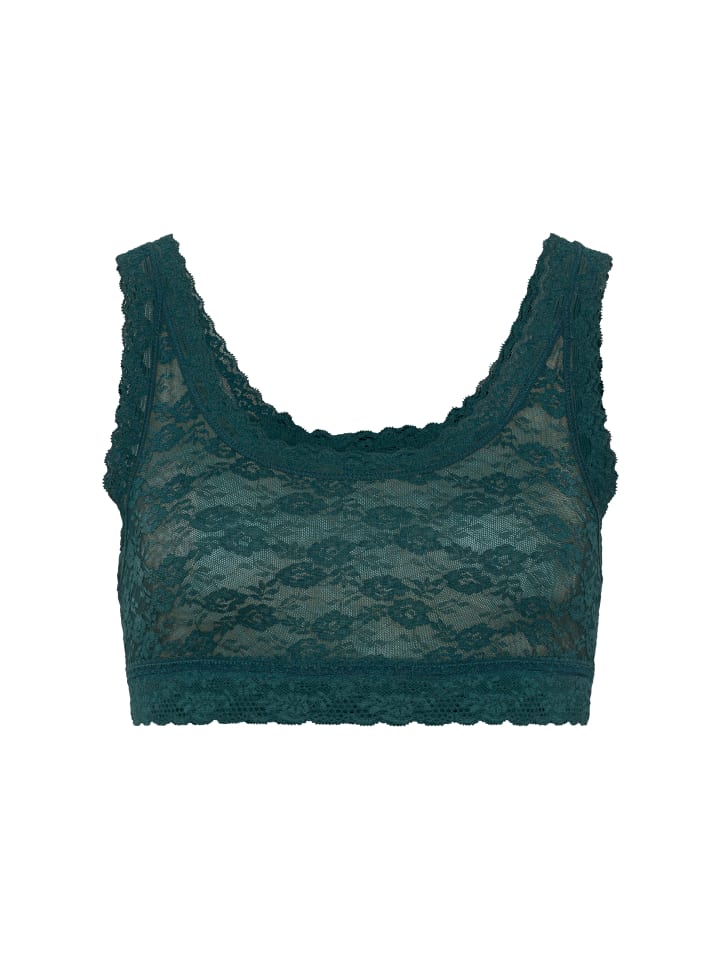 Bustier in petrol