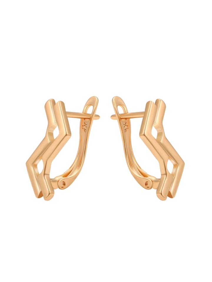 Women Earrings in Rose Gold