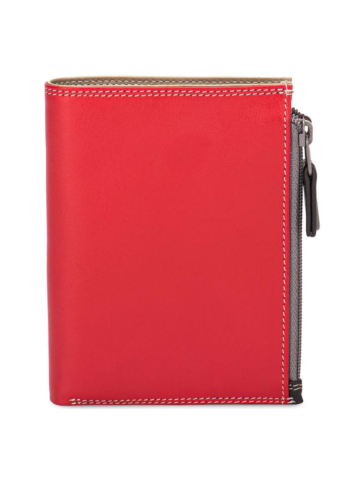 Geldbörse RFID Schutz Leder 9 cm roma