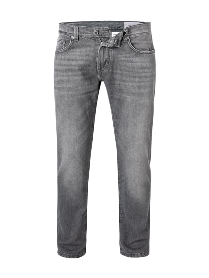 Slim Fit Jeans für Herren in grau