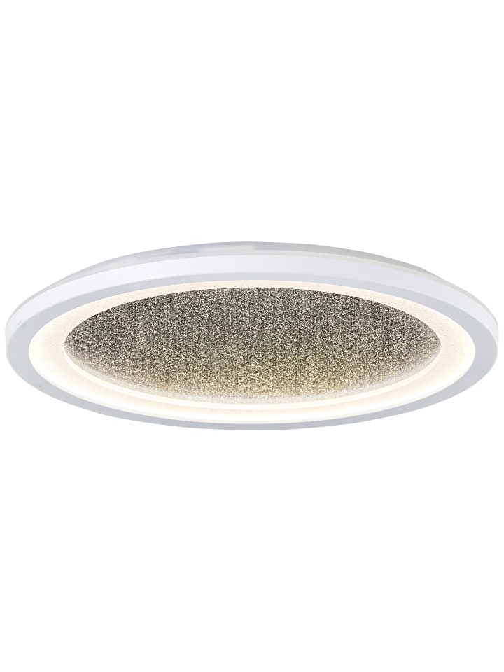 LED-Deckenlampe mit Glitzereffekt, 22 W, 2200 lm, 4000 K, weiß