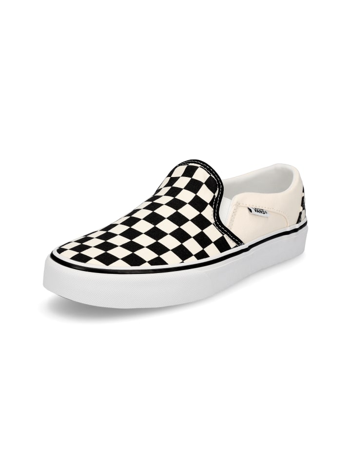 Slipper in Checkerboard creme