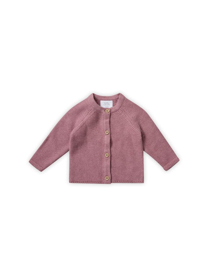 Strick-Cardigan in rose melange