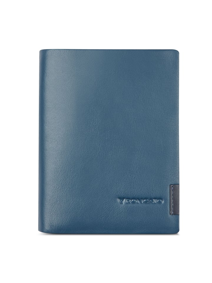 Monaco Geldbörse RFID Schutz Leder 12.5 cm denim