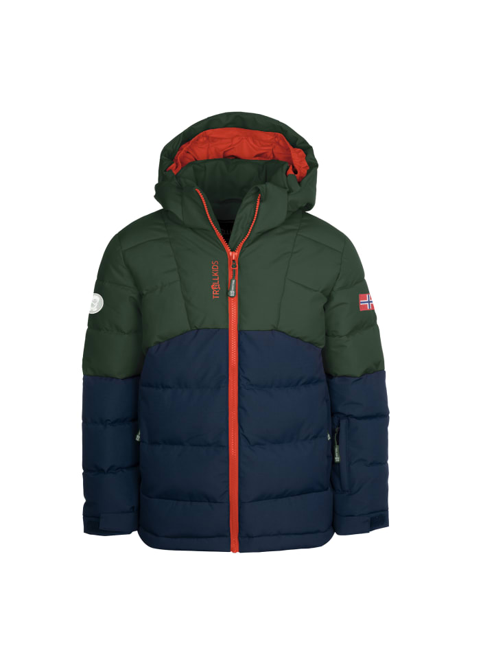 Winterjacke Gryllefjord in forest green
