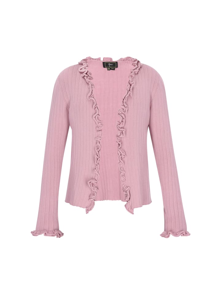 Women Cardigan in dark rose