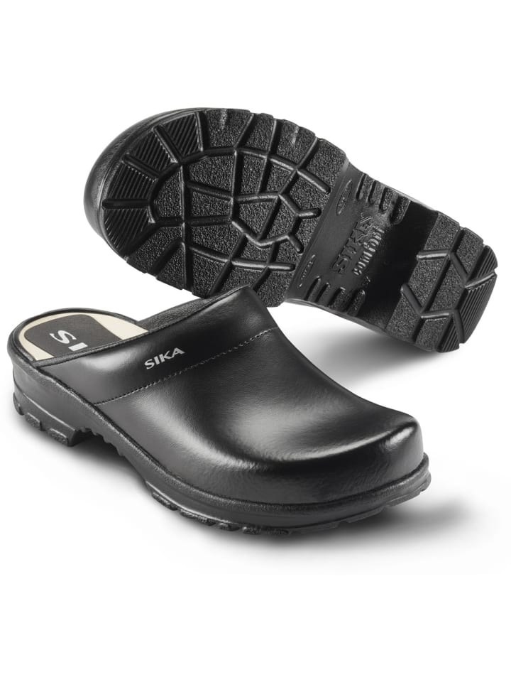 Clog "Comfort - offener Clog" in Schwarz