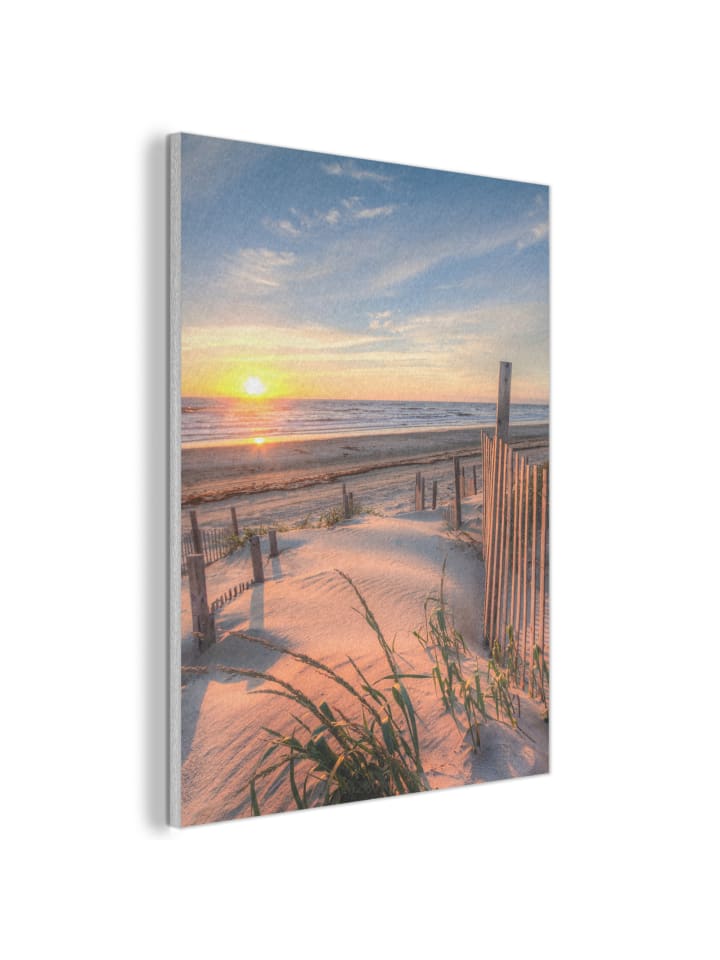 Akustibild Sonnenuntergang Strand