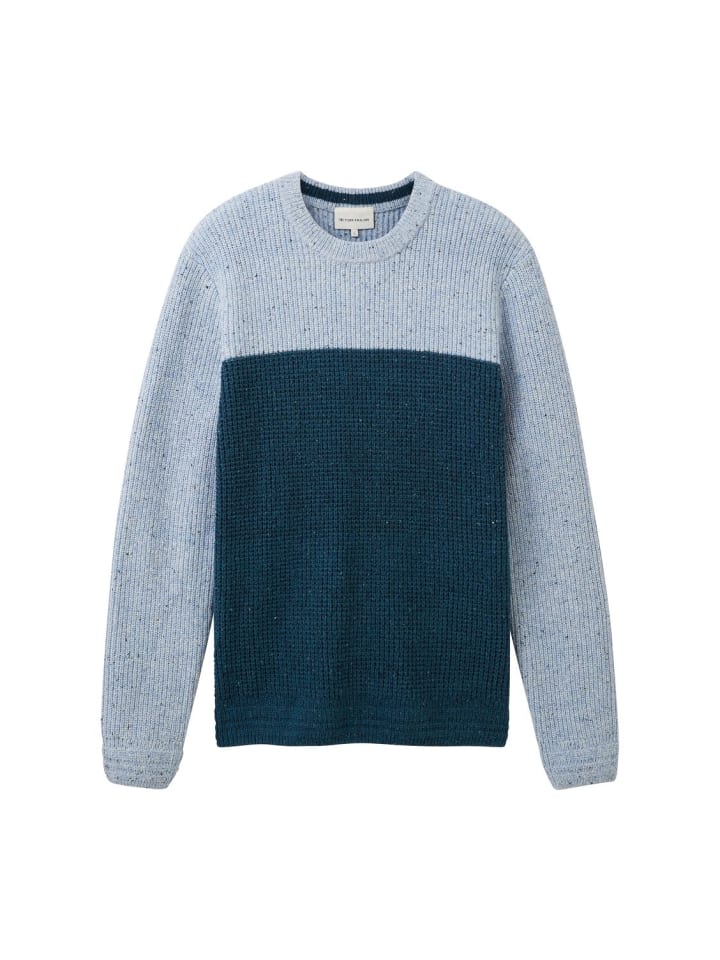 Pullover NEP STRUCTURED in Blau