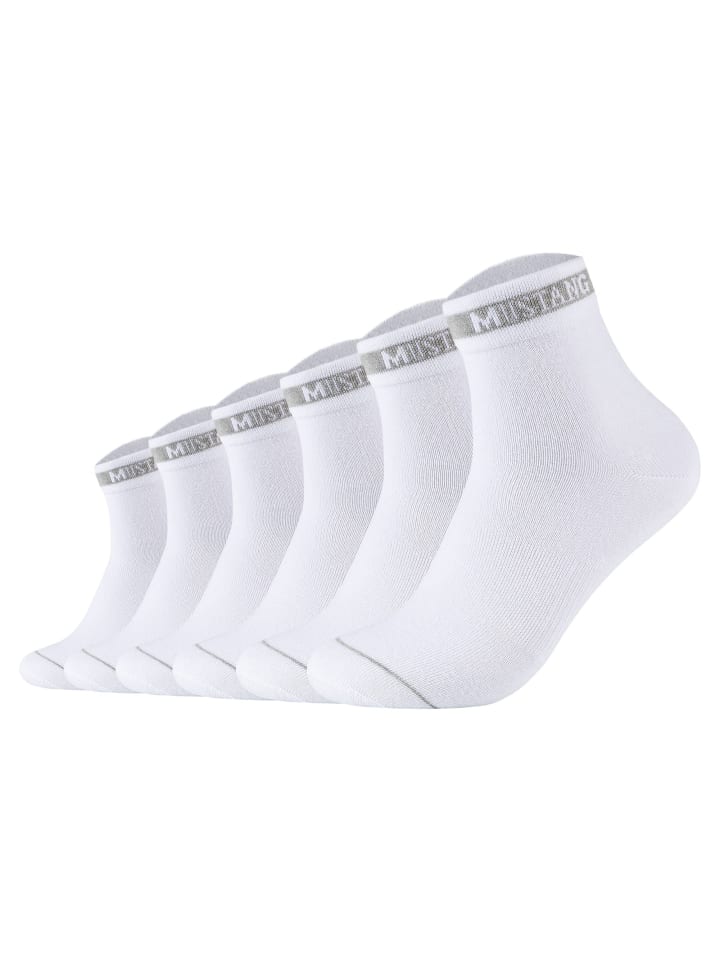 Socken 6er Pack in Weiß