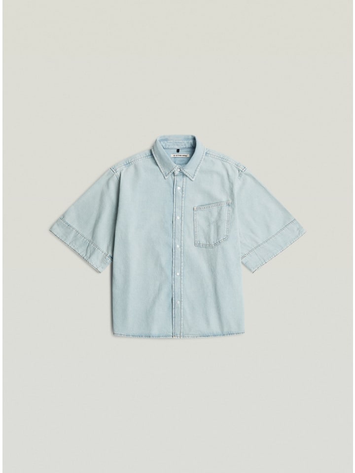 Carter One Pocket Denim Hemd vintage lt aged
