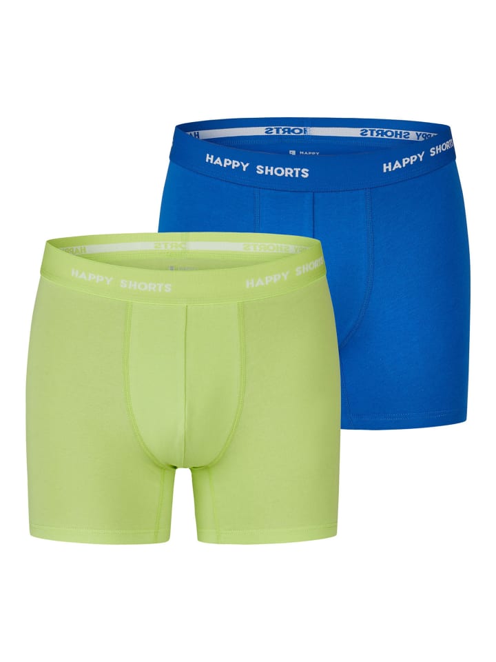 Retro Boxer Neon in neon lime/blue