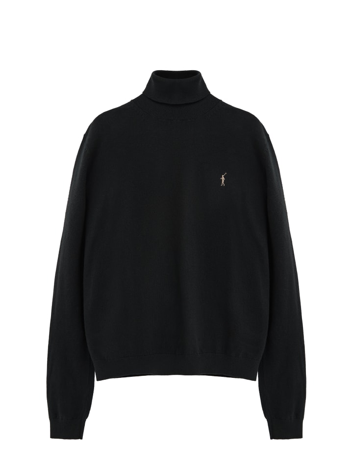 Pullover WOMAN RIGBY GO TURTLENECK WOOL W IO LONG SLEEVE REGULAR FIT in Schwarz