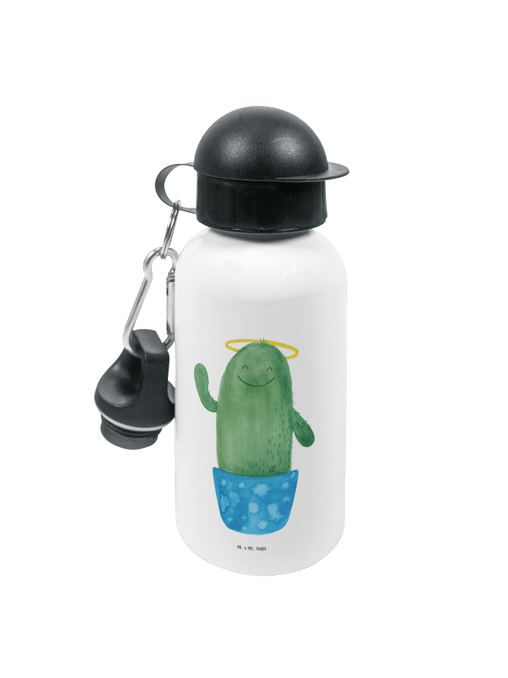 Trinkflasche Kaktus Heilig ohne Spruch in Weiß