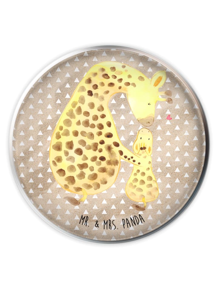 Waschbecken Ablaufstopfen Giraffe Kind ohne Spruch in Sandig