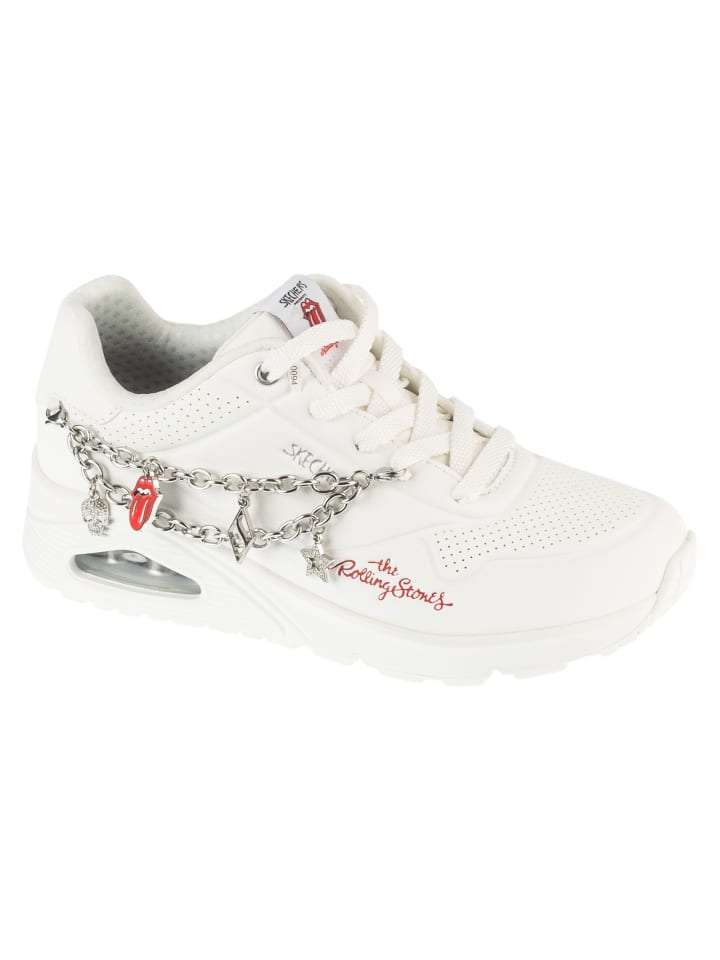Skechers Uno-Rock N' Charm in Weiß