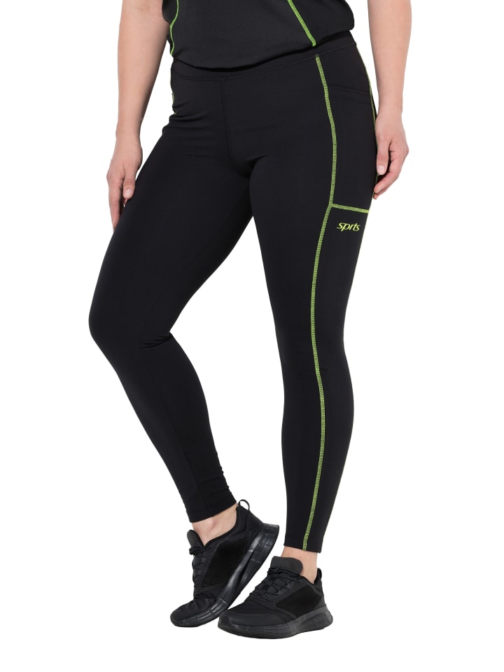 Leggings in schwarz