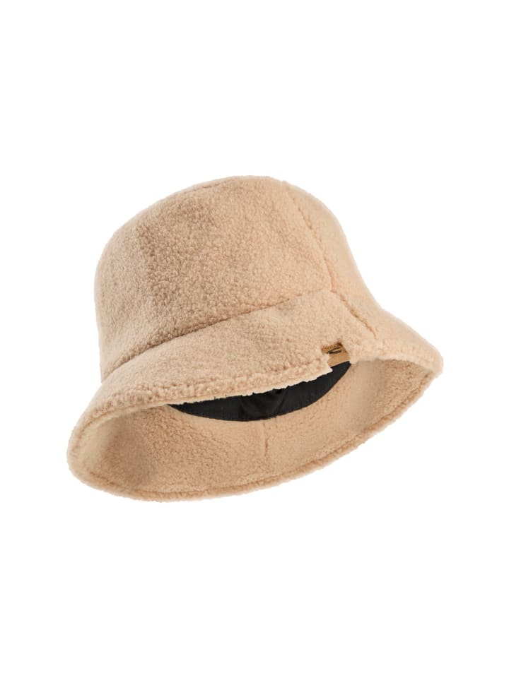 Teddy Bucket Hat in Karamell