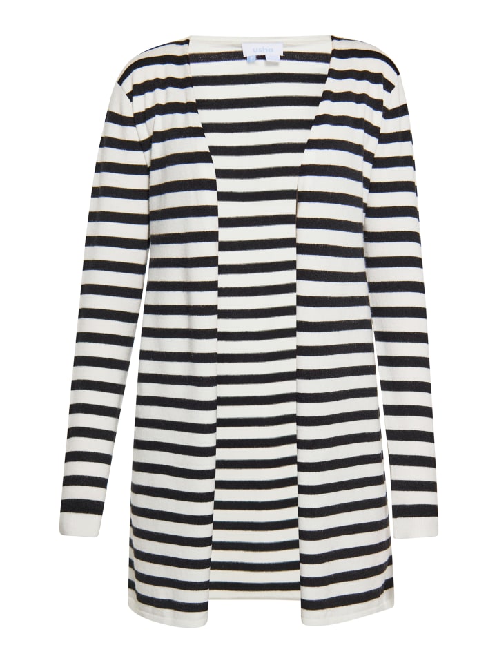 Damen Cardigan in WEISS SCHWARZ
