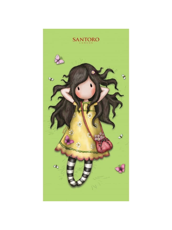Santoro's Gorjuss Handtuch 70x140 cm Baumwolle weich Badetuch in Mehrfarbig