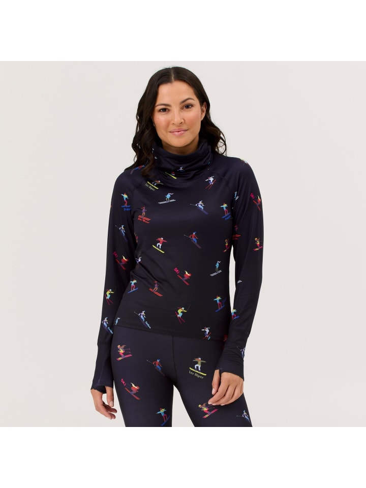 Baselayer Multi Skiers Top in black