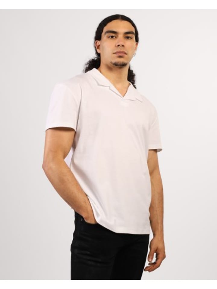 Polo in Weiß
