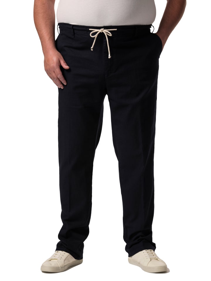 Schlupfhose in navy blau