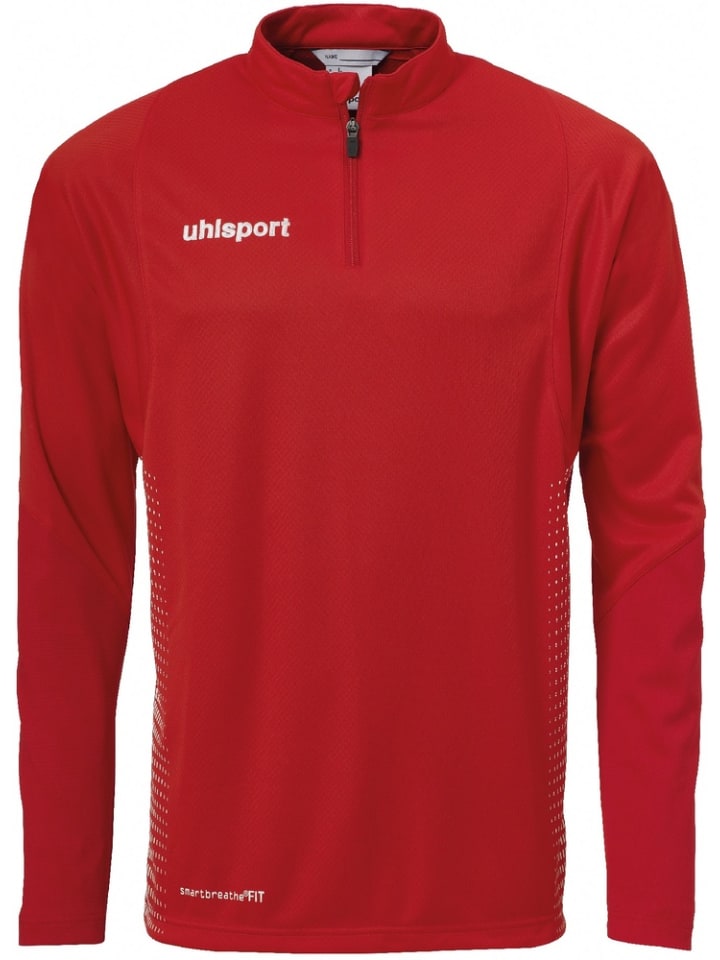 Trainingsjacke "Score 1/4 Zip Top" in Rot