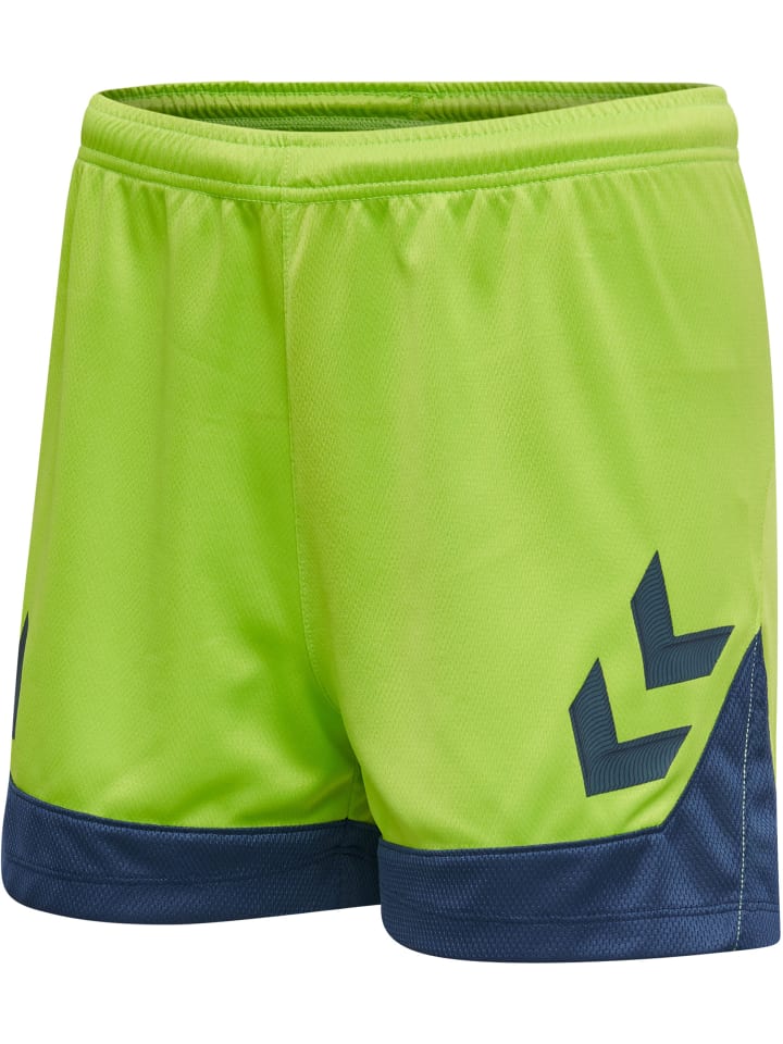 Verstellbare Taille Kurze Hose Hmllead Damen in LIME PUNCH