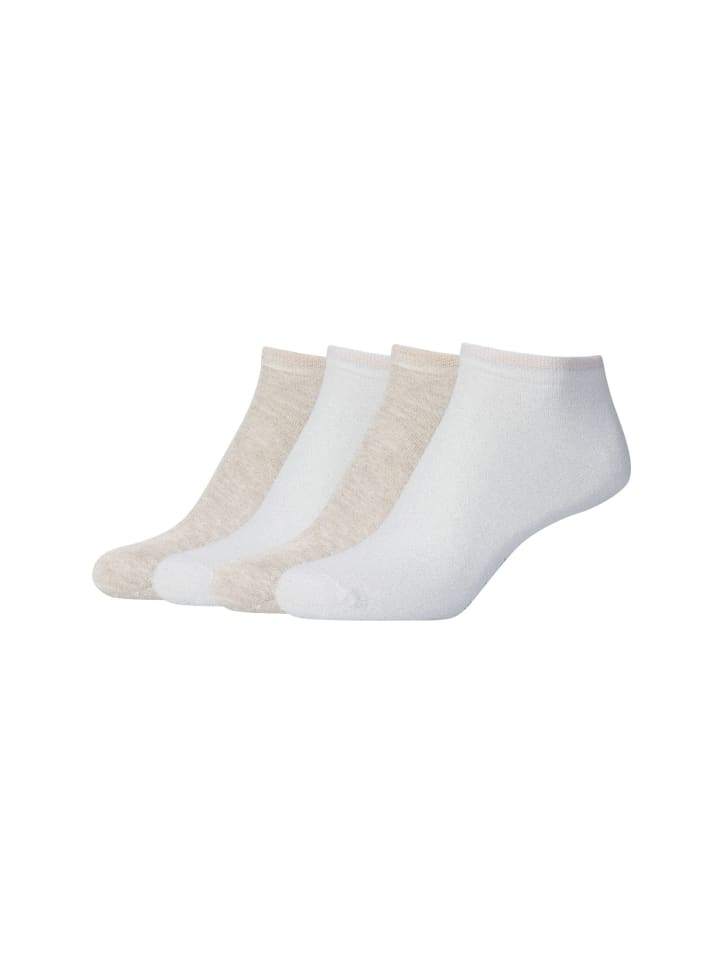 Sneakersocken 4er Pack offwhite