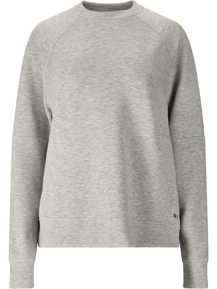 Sweatshirt Jacey in 1005 Light Grey Melange